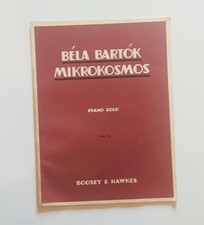 Béla Bartok Mikrokosmos Piano solo vol.2