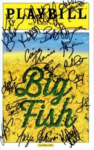 Big Fish Signed Autographed Cast Playbill - Picture 1 of 2
