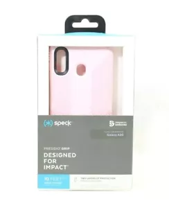 Custodia serie Speck Presidio Grip per Galaxy A20 - rosa balletto/rosa nastro - nuova - Foto 1 di 1