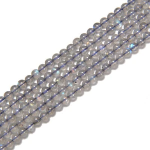 Labradorit Glatt Rund Perlen Größe 3 mm 15,5 Zoll Strang (3 mm) - Bild 1 von 2