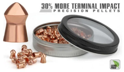 Gamo PBA Bullet .22 Cal Pellets-Lead Free-Pack of 100-632272154