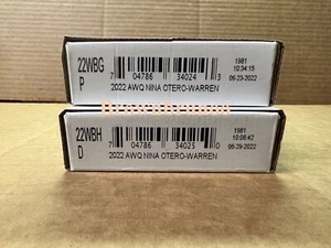 2022 PD Nina Otero-Warren Mujer Cuarto 100P 100D Bolso de Monedas Caja de Sello 22WBG+22WBH - Imagen 1 de 8