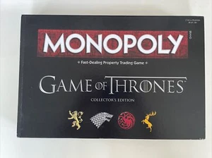 🎄Game of Thrones Monopoly Collector's Edition Family Board Games - Picture 1 of 9