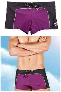 Aussiebum 70' Mens Swim Square Speedo Retro Swimwear FAST SHIPPING Size S M L XL - Picture 1 of 3