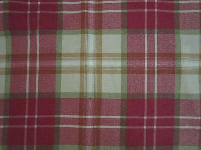 Richloom Diseño Original 2009 Tartán Tela Serigrafiada EE. UU. Canadá Foto 1 de 4