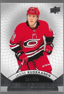 17/18 UD Premier Rookie RC Janne Kuokkanen /399 51 Hurricanes