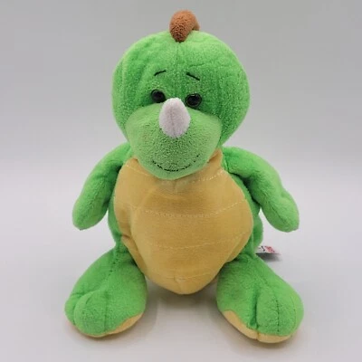 GANZ Webkinz Key Lime Dino Plush Dinosaur Stuffed Animal Toy Green No Code 9"  - Image 1 of 4