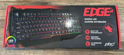 PBX-EDGE Wired LED Gaming Keyboard Very Cool Lighted - Image 1 of 4