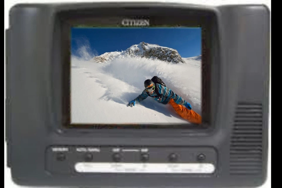 Citizen CK451 LCD Color TV and Video Monitor for Car Use - Image 1 of 1