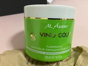 M. ASAM Vino Gold Fußpeeling mit Bimssteingranulat 500 ml --NEU - Bild 1 von 3