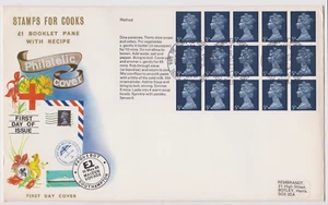 SUP LETTRE ENVELOPPE 1ER JOUR BLOC REINE ELISABETH II 1969 PAQUEBOT CUISINE 2 - Picture 1 of 1