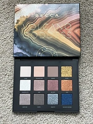 BECCA ~ VOLCANO GODDESS EYESHADOW PALETTE 12 CREAMY EYESHADOWS Net Wt. 20g NIB!! - Image 1 of 4
