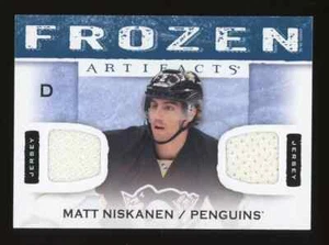 2014-15 UD Hockey Frozen Artifacts Matt Niskanen Penguins Dual Patch - Picture 1 of 2