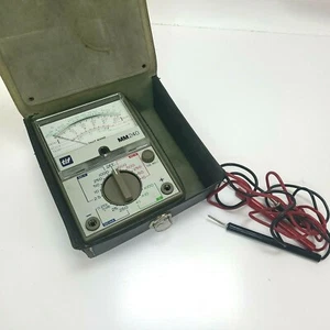 Tif MM2 Multimeter Pocket Tester Multi Meter I=in Case VTG Electric Gages Décor - Picture 1 of 11