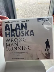 Wrong Man Running Audiobook on CD by Alan Hruska - Picture 1 of 2