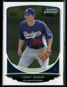 Corey Seager 2013 Bowman Chrome Prospects #BCP125 - Los Angeles Dodgers - Imagen 1 de 2