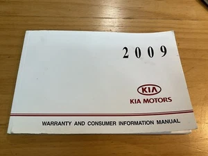 KIA 2009 sedona information manual - Picture 1 of 1