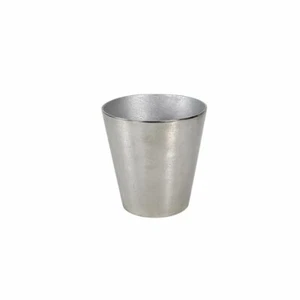 Cubeta De Champagne Portabotellas Redonda, Aluminio Anodizado Plateado, Para ... - Imagen 1 de 3