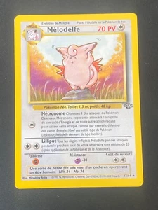 CARTE POKEMON MÉLODELFE 17/64 FR RARE WIZARDS JUNGLE - EXC - Picture 1 of 10