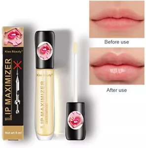 LipGloss Rimpolpante Volumizzante Labbra Effetto Carnose Balsamo Labbra 2 Pezzi - Foto 1 di 2