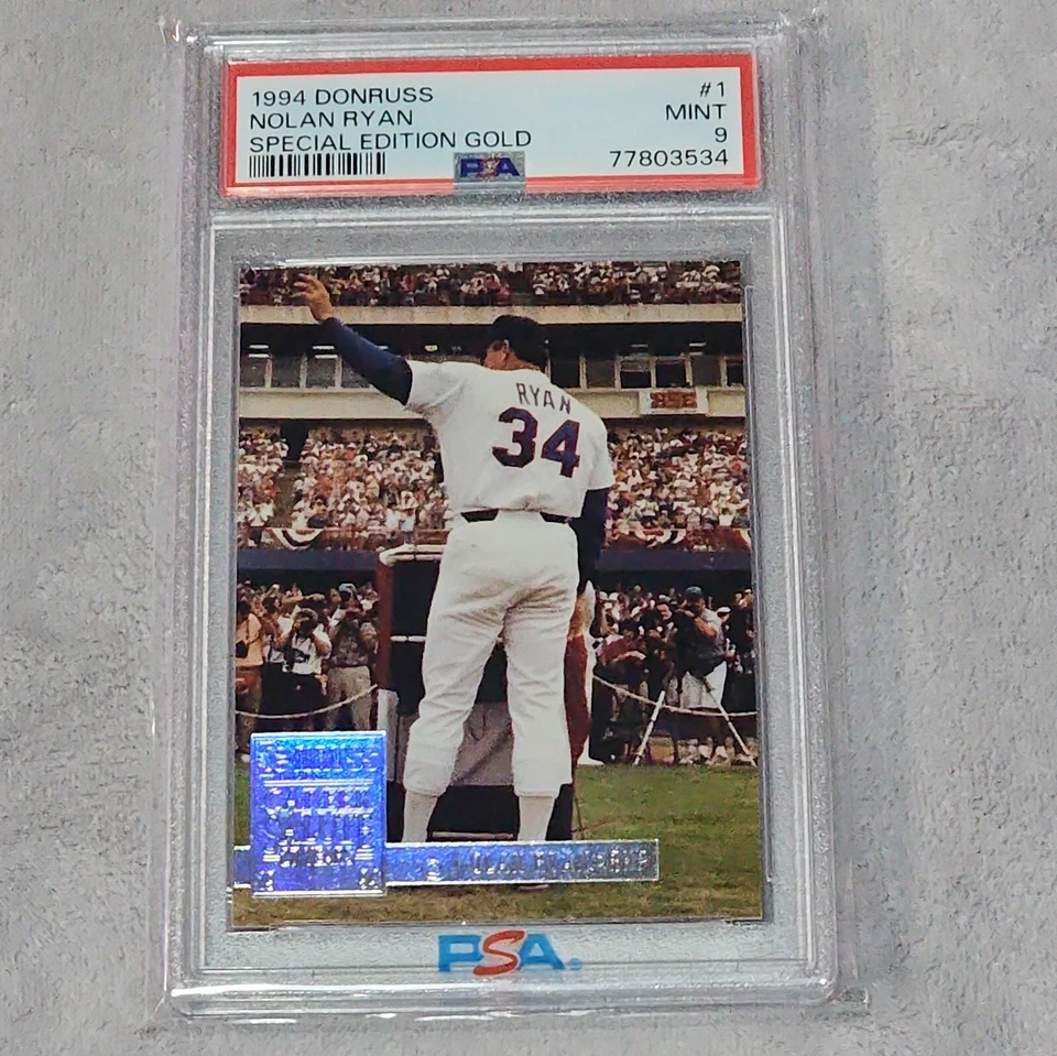 NOLAN RYAN 1994 DONRUSS SPECIAL EDITION GOLD PSA 9🔥 - Image 1 of 2