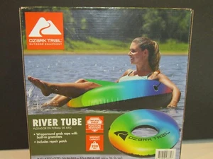 Tubo de río OZARK TRAIL 39" flotador PARA tubería de piscina cuerda de agarre para 220 libras ADULTO - Imagen 1 de 2