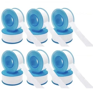 Premium White Threaded Sealing Tape for Efficient Plumbing 20m x 16mm (6Pcs) - Picture 1 of 12