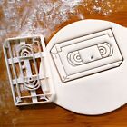 Video Tape cookie cutter - retro old school, home system recording, movie