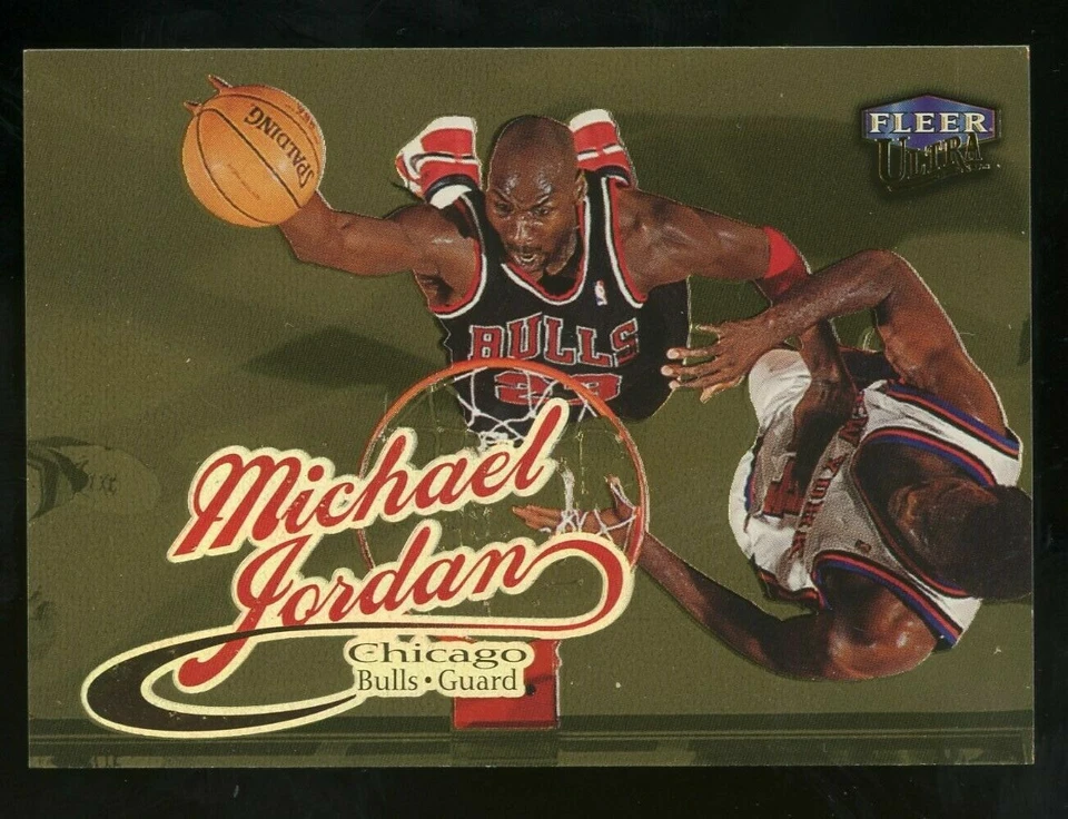 MICHAEL JORDAN 1998-99 FLEER ULTRA GOLD MEDALLION EDITION!BULLS G GOAT HOF-VERS2 - Image 1 of 2