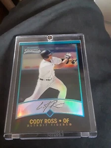 Cody Ross SP Rookie 2001 Bowman Chrome Tigers /San Francisco Giants  - Picture 1 of 2