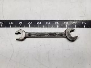 Vintage Toyota Motor Open Ended Wrench 14x17mm Japan b-x - Picture 1 of 6