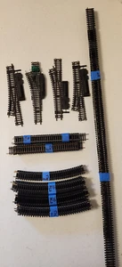HO Scale Train Track Lot Of Curved & Straight 56 pieces As Shown Lot 3003 - Picture 1 of 4
