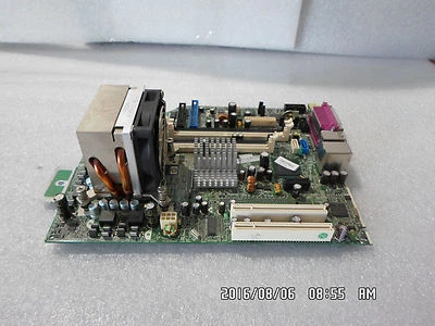PLACA MADRE HP 403715-001 398547-001 CON CPU y disipador de calor para hp dc5100 sff Foto 1 de 4