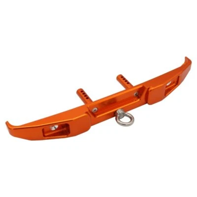 Metal CNC RC Front Rear Bumper w/ Trailer Winch Hooks For 1/6 Axial SCX6 Upgrade - Image 1 of 4