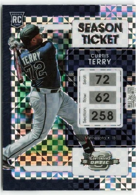 2022 Curtis Terry Panini Chronicles Contenders Optic Building Blocks - Twins - Image 1 of 2