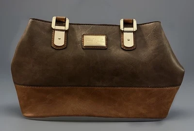 Woman’s Brown Leather Handbag Crossbody Purse Simply Noelle Shoulder Bag. - Image 1 of 4