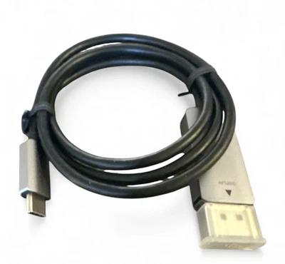 Amazon Basics USB-C to DisplayPort Adapter Cable 4K 60Hz  Black - Image 1 of 2