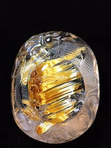 42*34*15mm A++ Naturaldragon Gold Rutilated Quartz Titanium Crystal Pendant gift - Picture 1 of 7