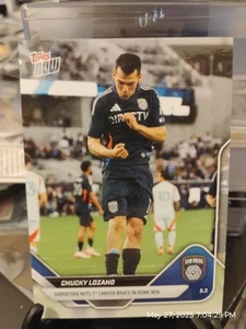 Chucky Lozano Hirving San Diego FC 2025 MLS Topps NOW Card 35 PR:418 Ships Asap - Picture 1 of 2