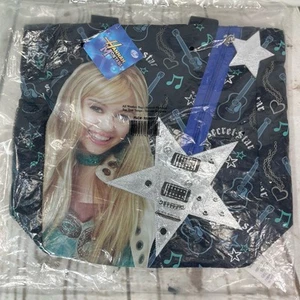 NWT Disney Hannah Montana Tote Bag Miley Cyrus Reusable Secret Star - Picture 1 of 10
