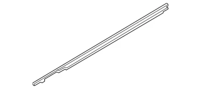 Nissan Versa Note 2014-2019 genuino - Moldura de cinturón 82821-3VA0A Foto 1 de 2