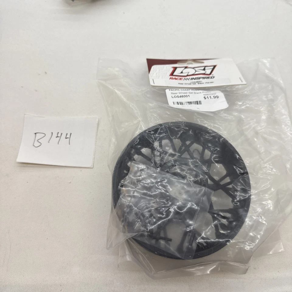 LOSI LOS46001 Promoto-MX Dirtbike Rear Wheel Set (Black) HH - Image 1 of 1