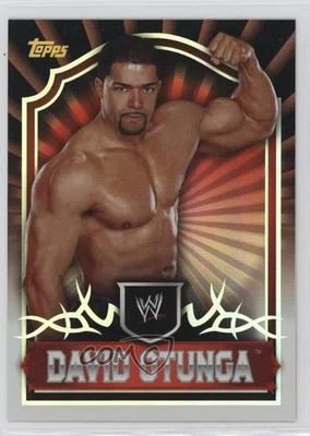 2011 Topps WWE Classic Gold David Otunga #16 - Image 1 of 2
