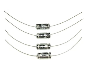 Lote de 4 Capacitores electrolíticos axiales no polarizados Catalina 3.3uF @ 100V - Imagen 1 de 1