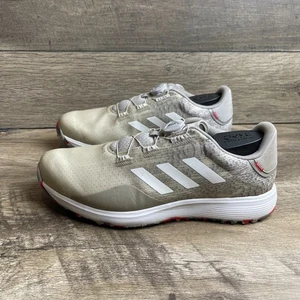 Adidas S2G BOA Wide GV9786 Mens 11 Golf Shoes Gray White Spikeless Sneakers - Picture 1 of 10
