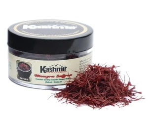 A+ Grade Kashmiri Saffron 10gram – Pure Red Kesar Threads in Premium Gift Box. - Picture 1 of 14
