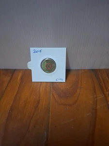 Lest We Forget 2015 Red War Graves ANZAC Cove $2 Australia Two Dollar Coin CIRC - Picture 1 of 8