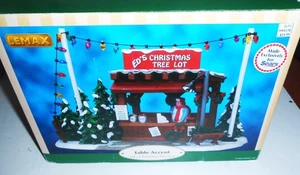 LEMAX 2007 Retired Table Top Village Collection ED'S CHRISTMAS TREET LOT - Picture 1 of 3