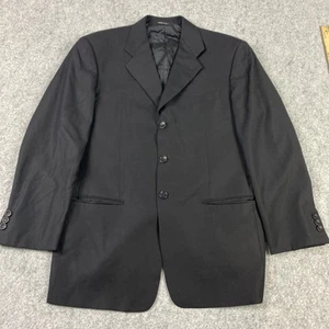 Armani Collezioni Blazer Mens 40 Wool Made in Italy Sport Coat Jacket Classic - Picture 1 of 22