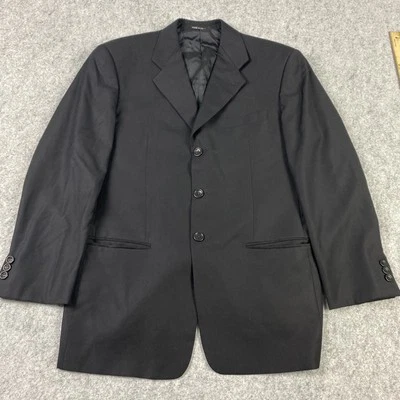 Blazer Armani Collezioni Masculino 40 Lã Feito na Itália Casaco Esportivo Clássico - Imagem 1 de 4